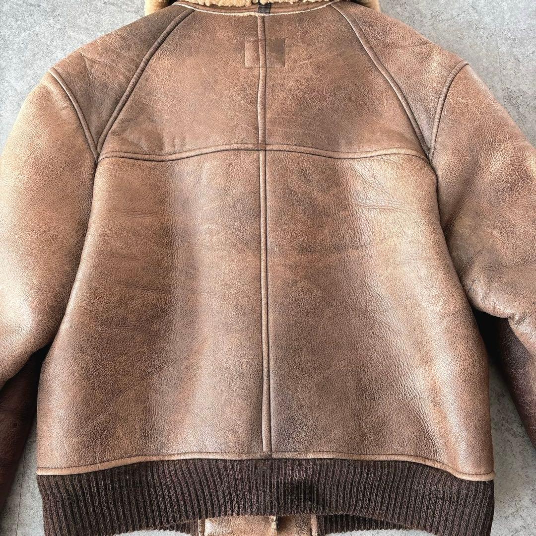 AVIREX B-6 フライトジャケット 40 USA製 ムートン 90s