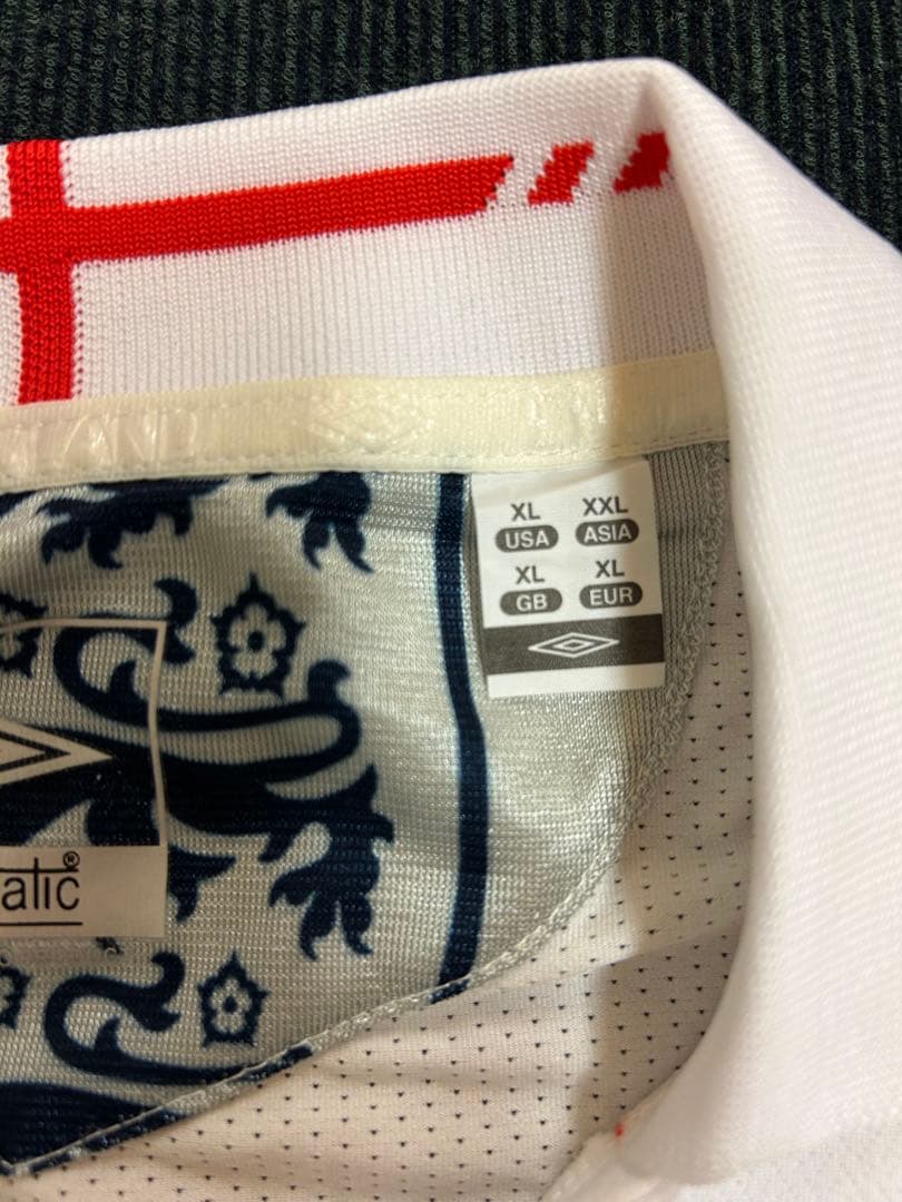 ベッカム　イングランド代表　長袖ユニフォーム