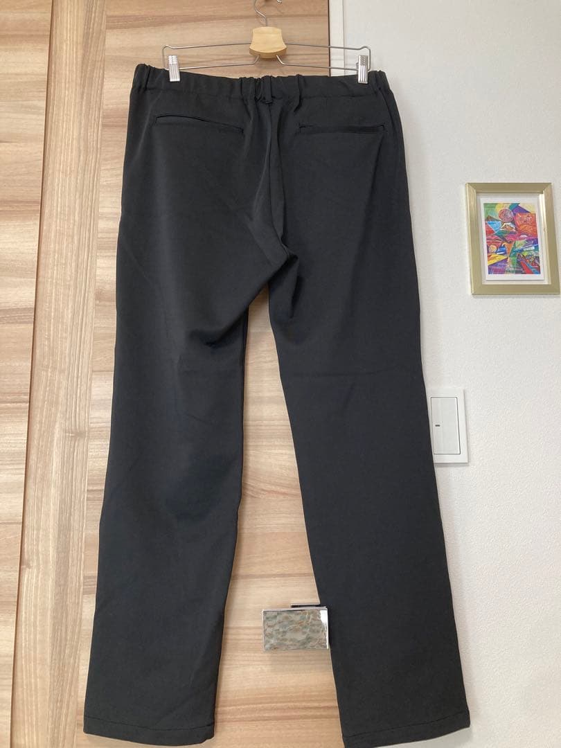 【新品】コンフォータブルストレッチセットアップ　ブラック