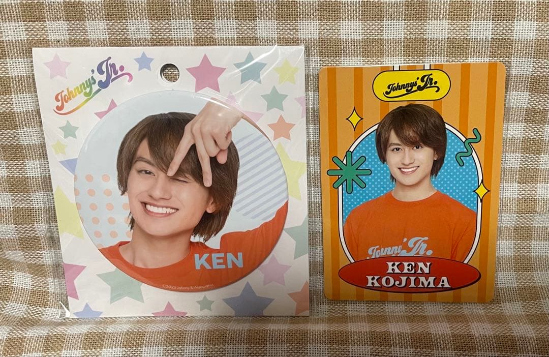 新品未開封】Aぇ! group 小島健 缶バッジ＆プロフィールカード - メルカリ