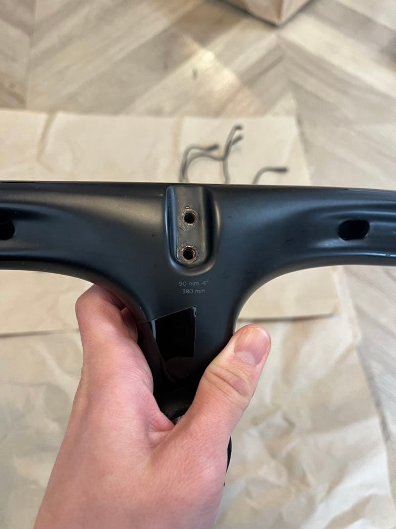 値下げ【BLACK INC】カーボン 一体型ハンドル マウントセット