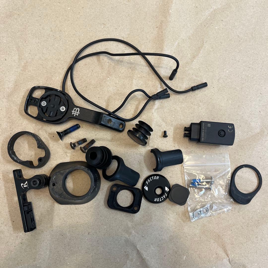 値下げ【BLACK INC】カーボン 一体型ハンドル マウントセット