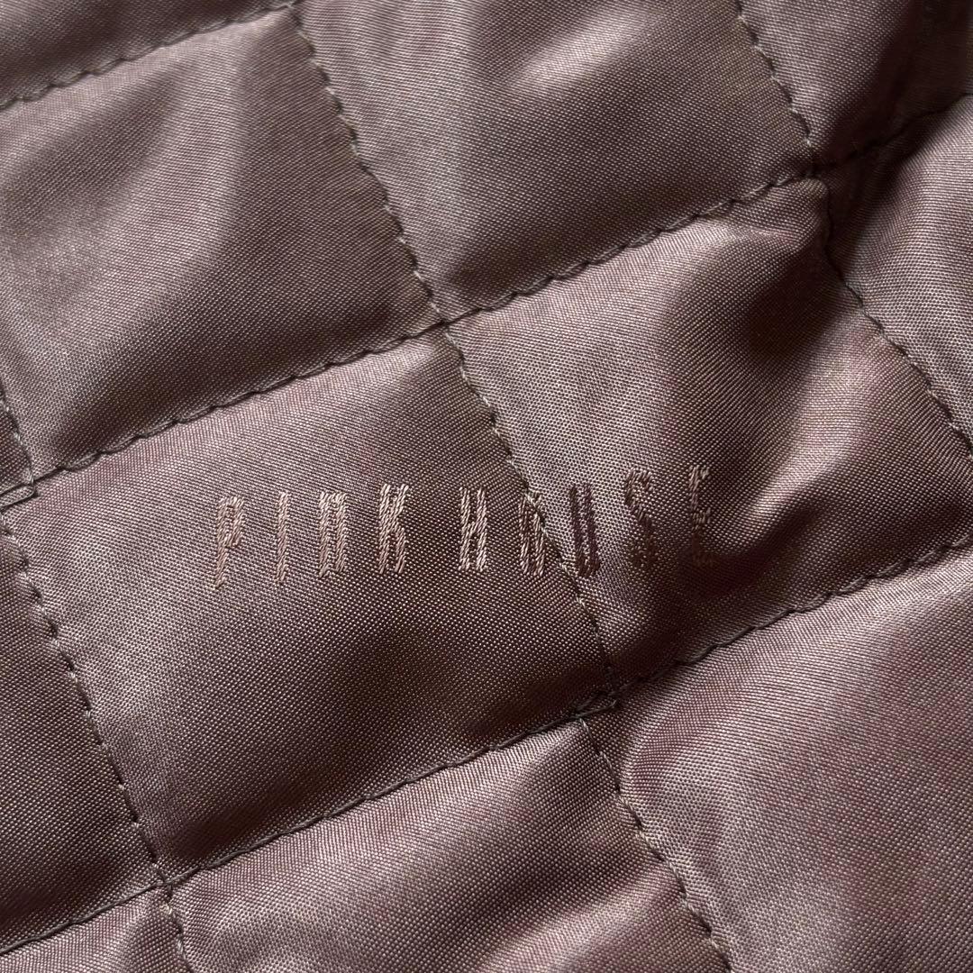 【ほぼ未使用】ピンクハウス テディベア スタジャン 袖革 ユニセックス 日本製