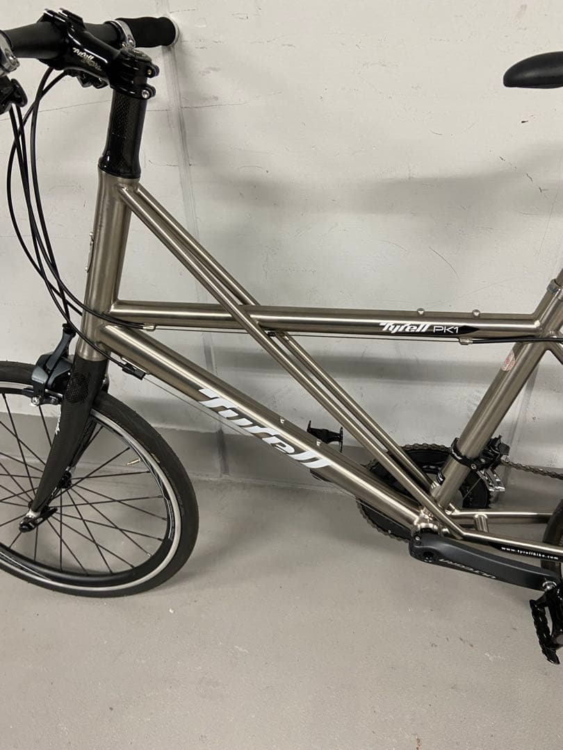 TYRELL タイレル PK-1 チタン ミニベロ アルテグラ