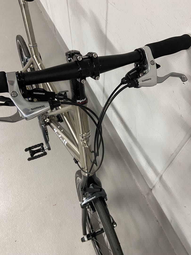 TYRELL タイレル PK-1 チタン ミニベロ アルテグラ