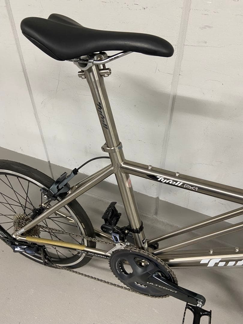 TYRELL タイレル PK-1 チタン ミニベロ アルテグラ