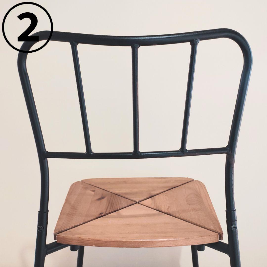 希少モデル　IKEA ANTNAS スタッキング ダイニングチェア 2脚セット