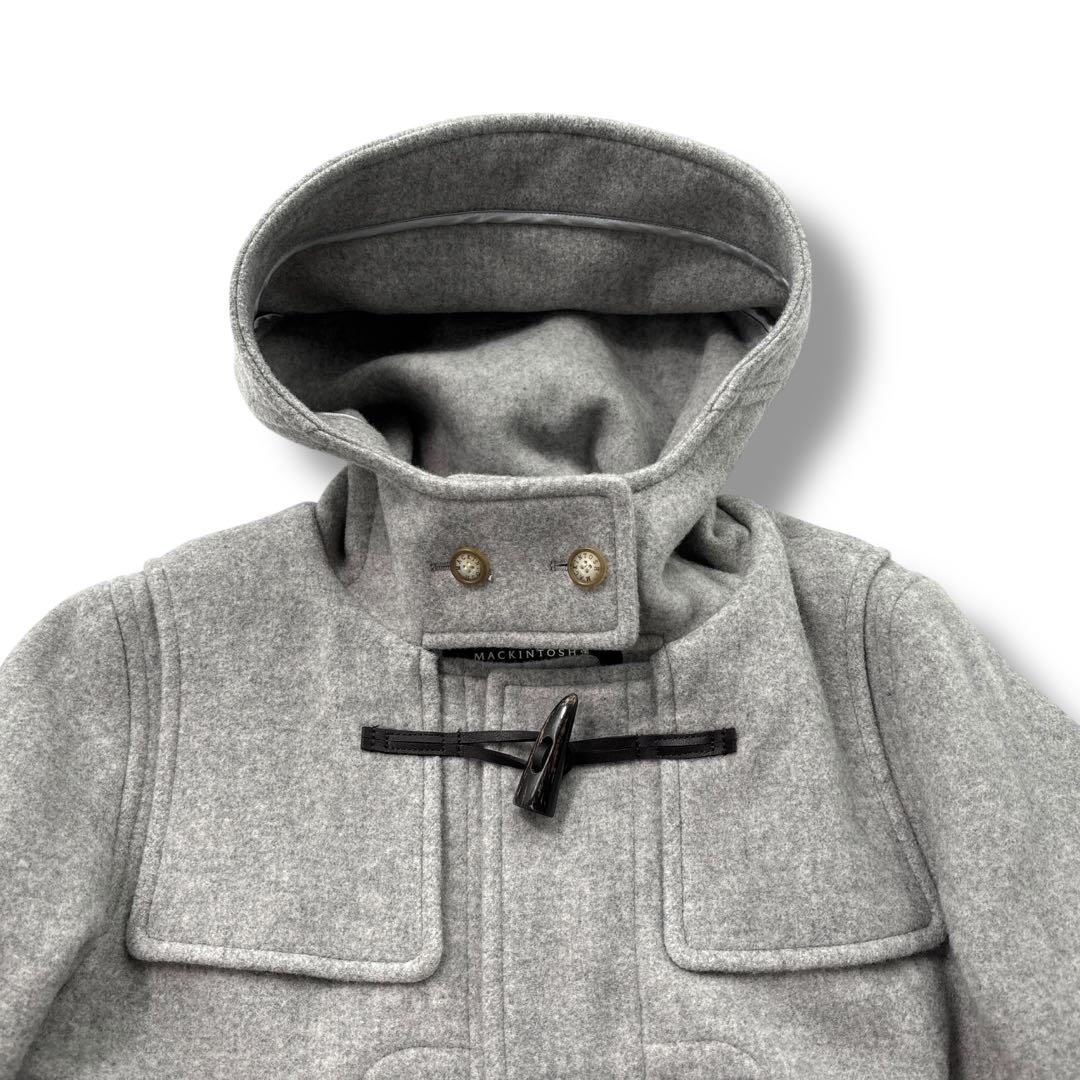 【極美品】マッキントッシュロンドン メルトンウール　ダッフルコート　ロング　48