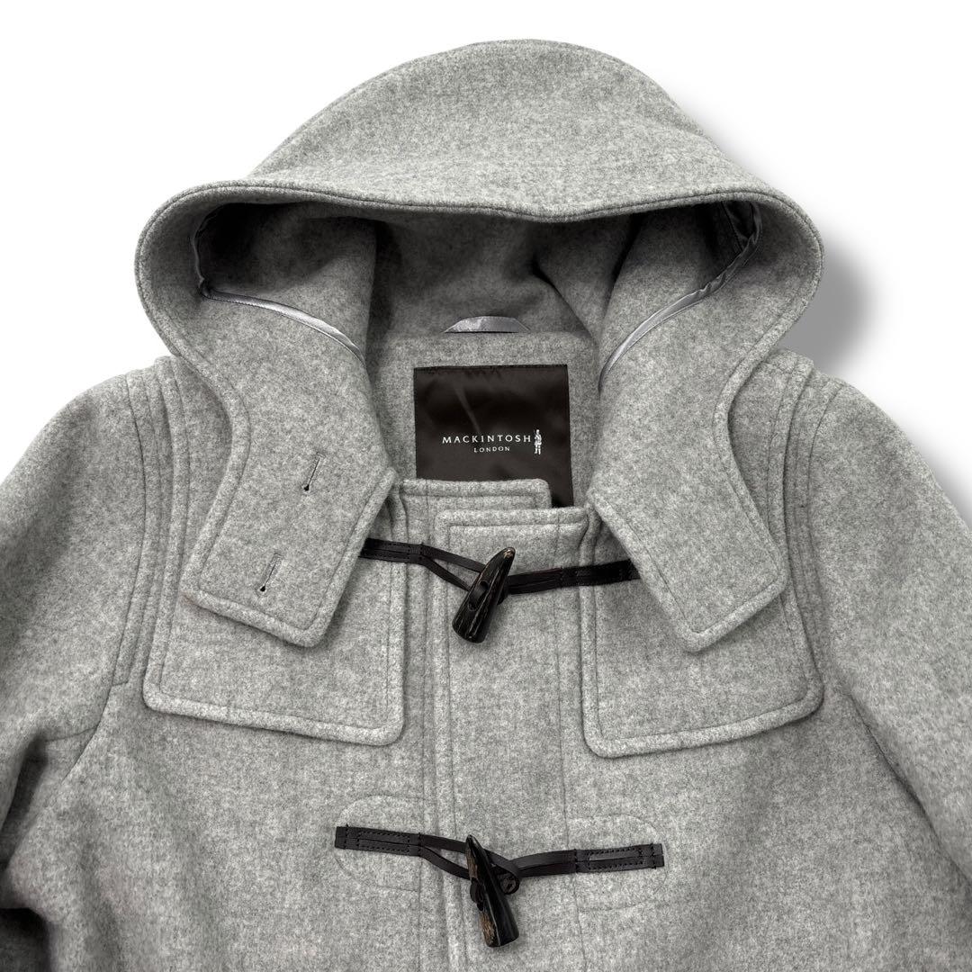 【極美品】マッキントッシュロンドン メルトンウール　ダッフルコート　ロング　48