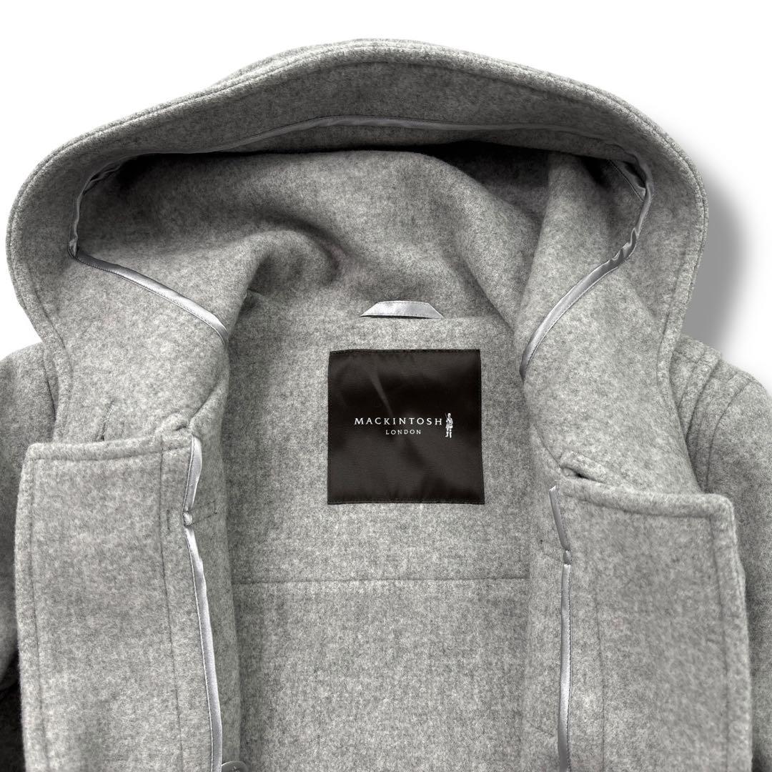 【極美品】マッキントッシュロンドン メルトンウール　ダッフルコート　ロング　48