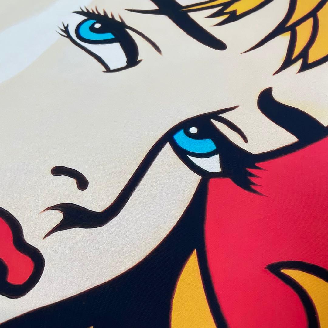 額付【50cm×50cmポスター】ロイ リキテンスタイン（新品）