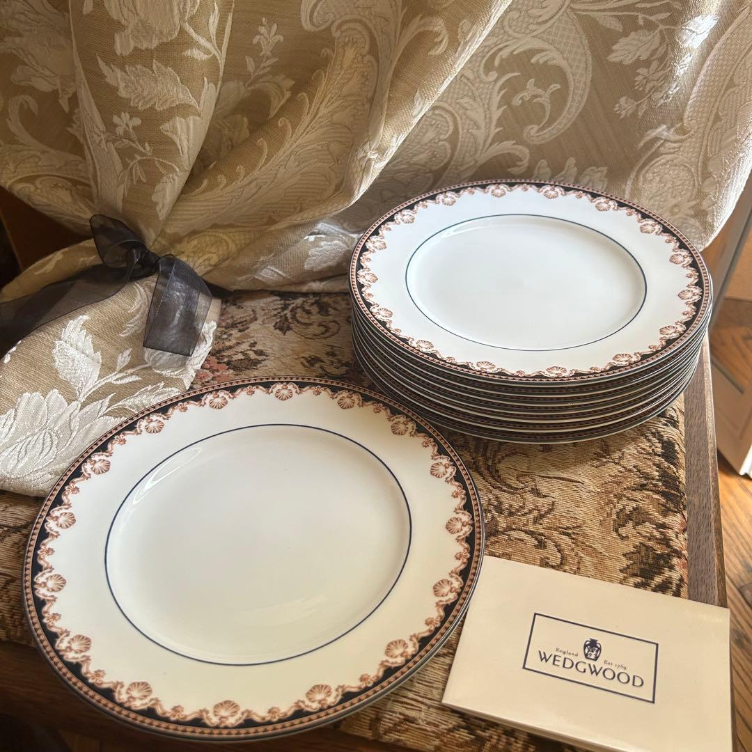 英国製　【MEDICI】デザートプレート 8枚