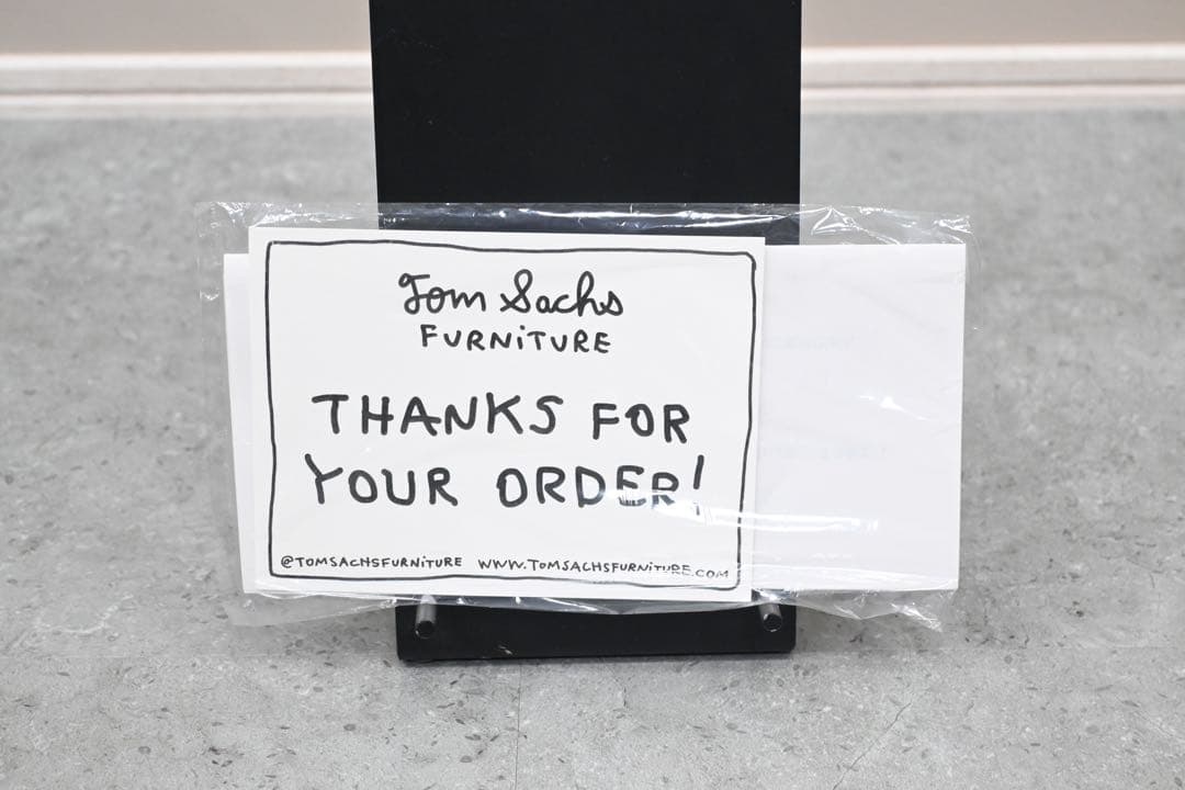 【新品未開封品】Tom Sachs FURNITURE レコードケース グレー