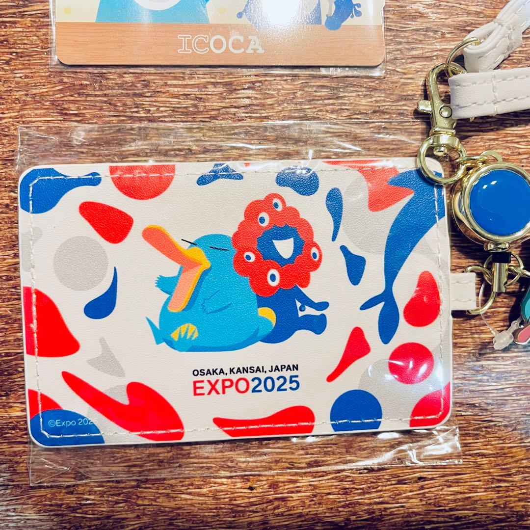 大阪万博限定　 万博記念ICOCA＋合皮パスケース　セット　EXPO2025 ⑧