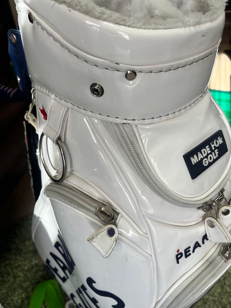 PEARLY GATES ゴルフバッグ 白