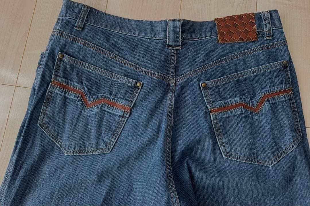 santafe メンズデニムジャケット上下セット