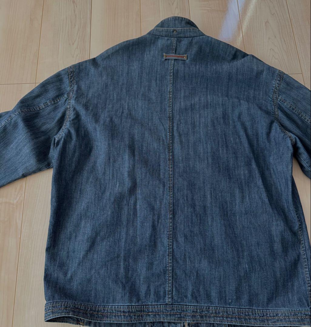 santafe メンズデニムジャケット上下セット