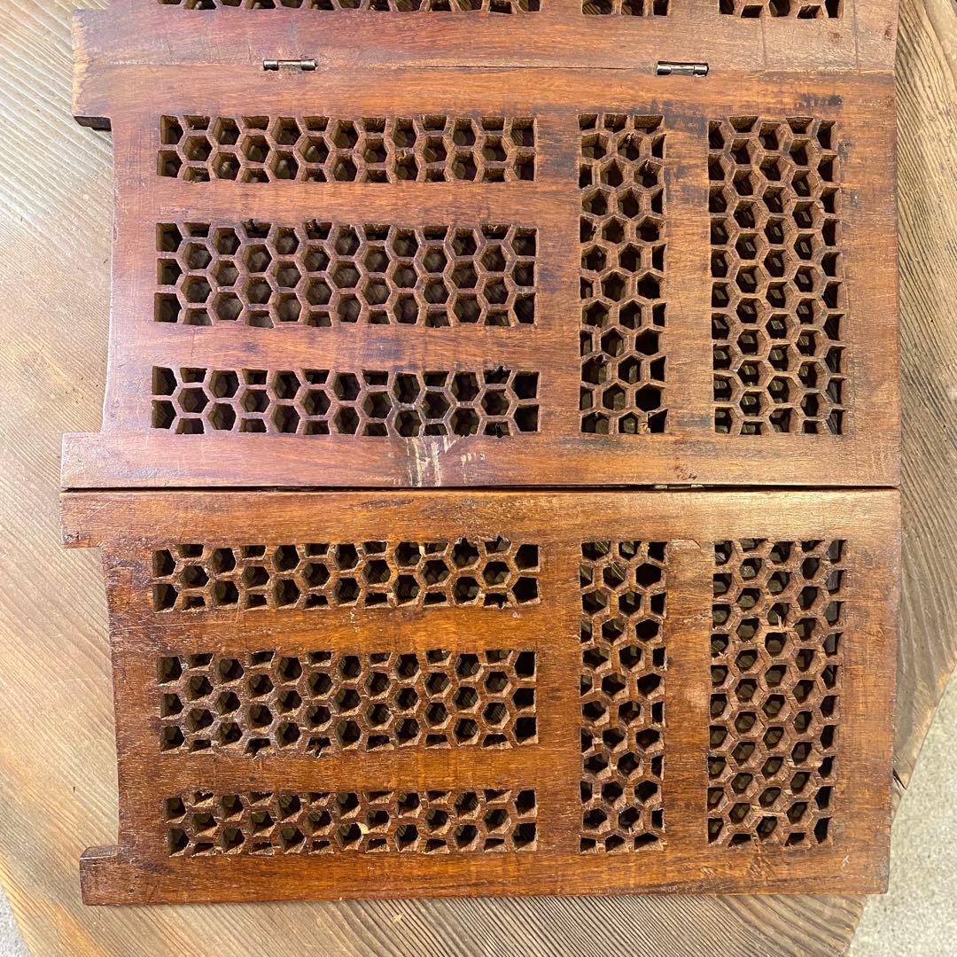 古いインドの小さな衝立 アンティーク