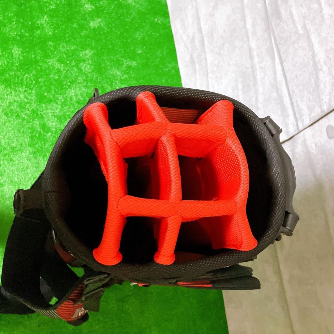 NIKE Air Sport キャディバッグ ゴルフ レッド 8.5型 軽量