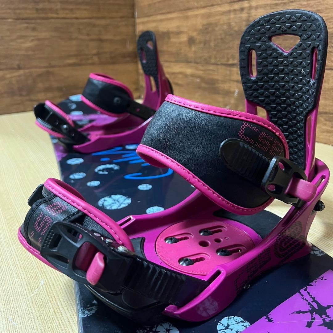 SWIVELスウィベル　レディーススノーボード3点セット　143cm かわいい