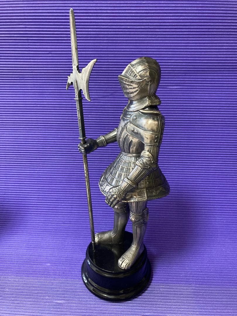 中世騎士ブロンズ像置物