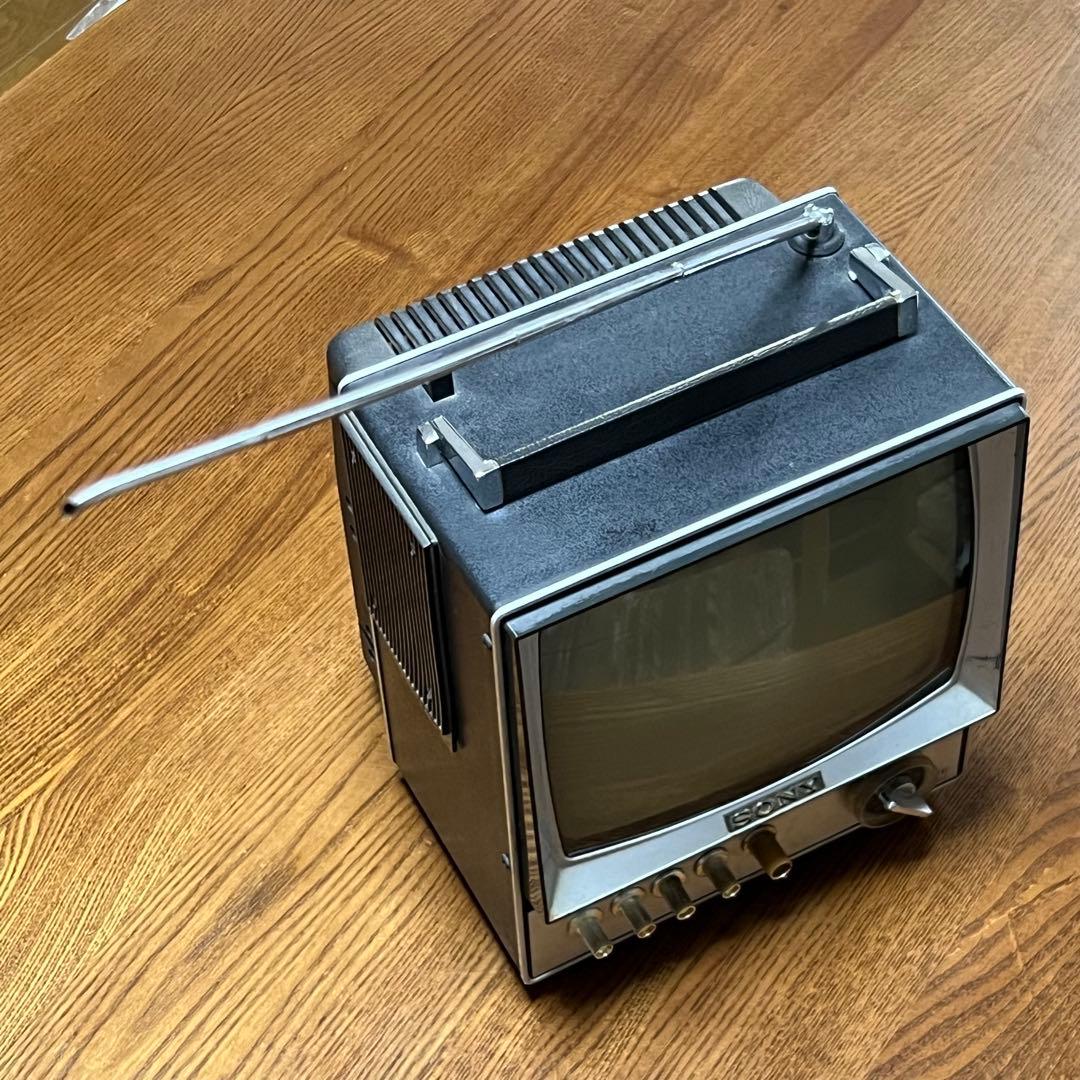【ジャンク品】SONY トランジスターテレビ　9-304　箱付き