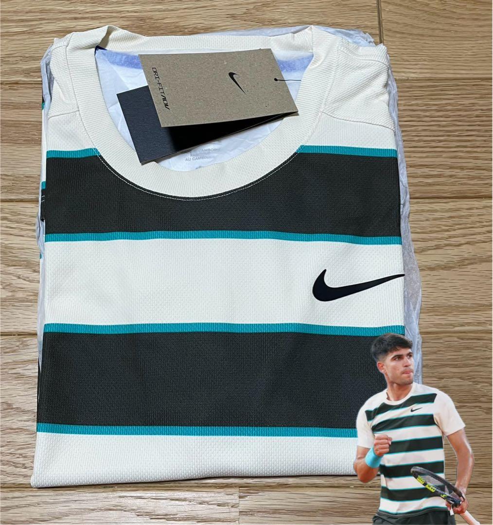 2024全仏、アルカラス着用 NIKEウェア Nike Court Slam アルカラス 全