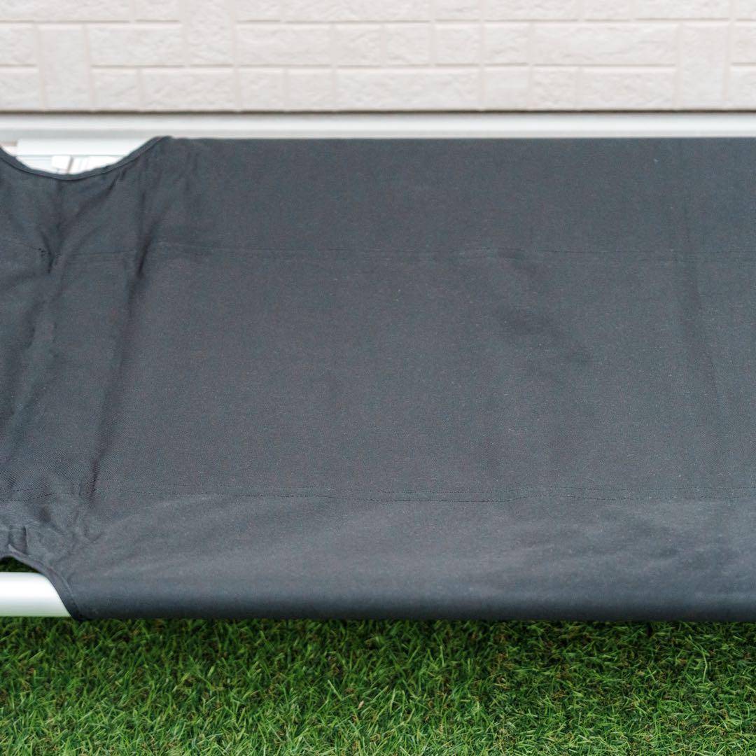 【雪峰祭2023春】スノーピークコット ハイテンションブラック+床面保護カバー