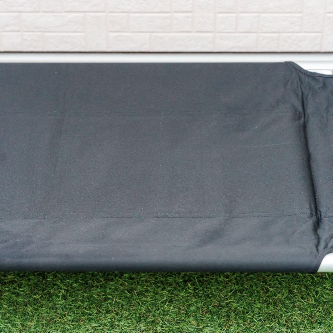 【雪峰祭2023春】スノーピークコット ハイテンションブラック+床面保護カバー