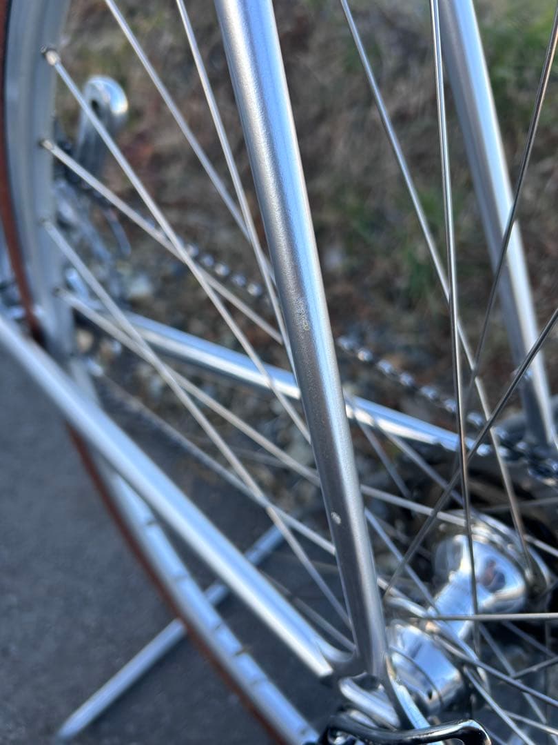 チネリ スーパーコルサ \"フォーミュラ・チーノ\" 完成車 シルバー 530mm