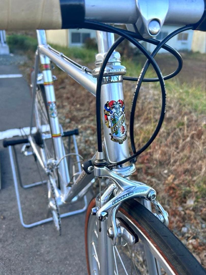 チネリ スーパーコルサ \"フォーミュラ・チーノ\" 完成車 シルバー 530mm