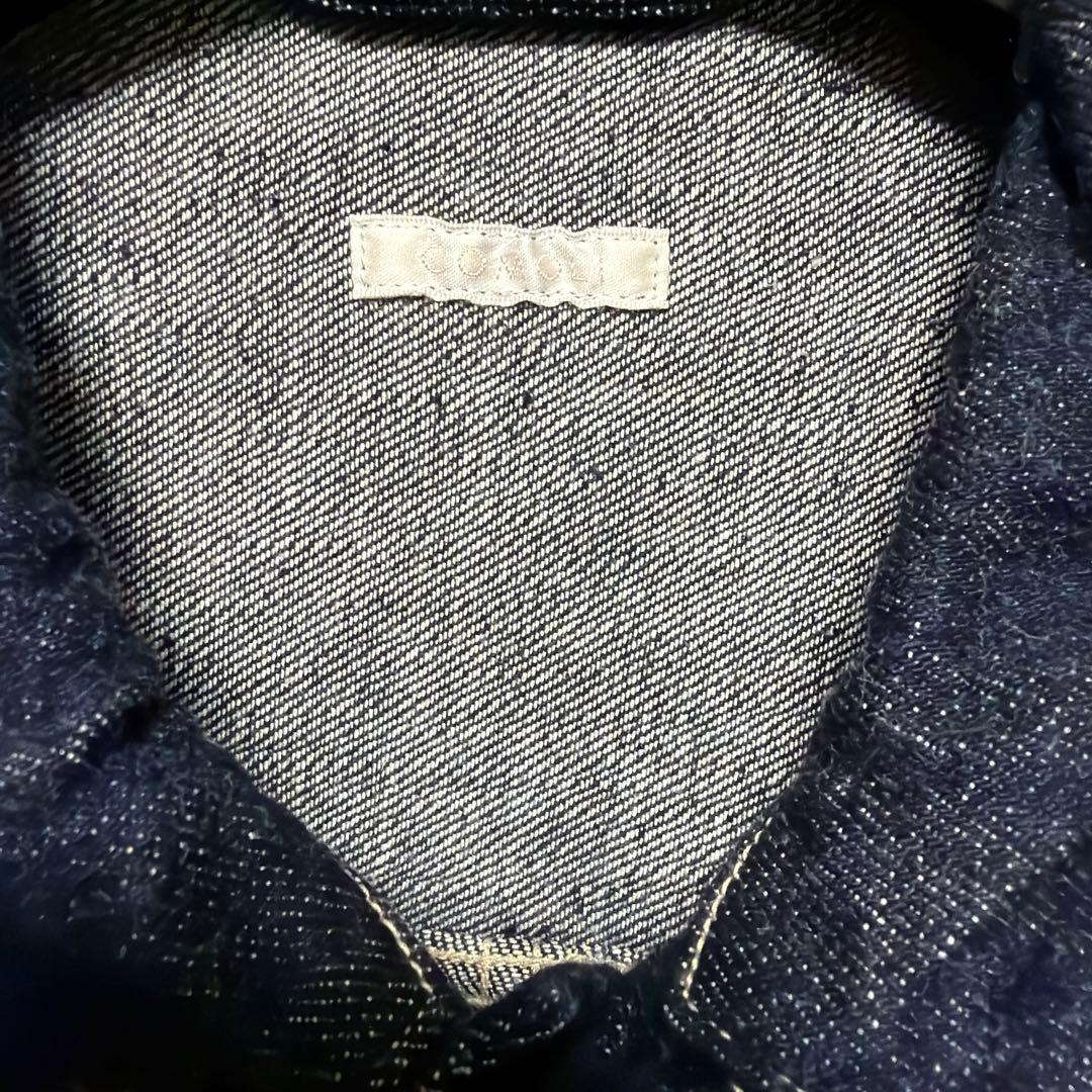 【希少極美品】COMOLI コモリ デニムジャケット 4 NAVY