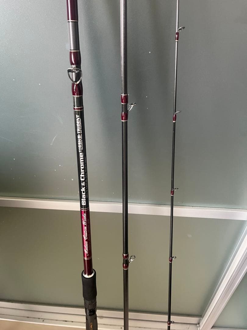 MCワークス　ブラックアンドクローム　116SH/B TRIDENT ベイト