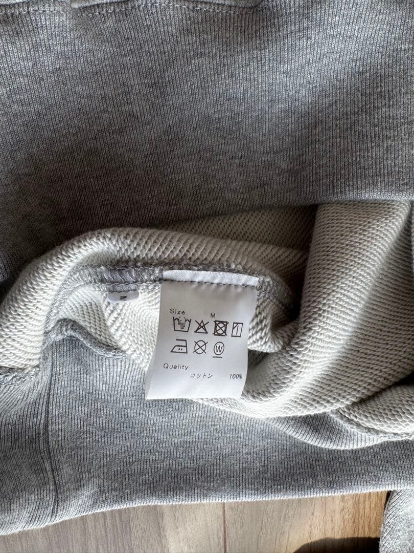 【★新品・未使用】モスバーガーは最高スウェット・グレー　Mサイズ