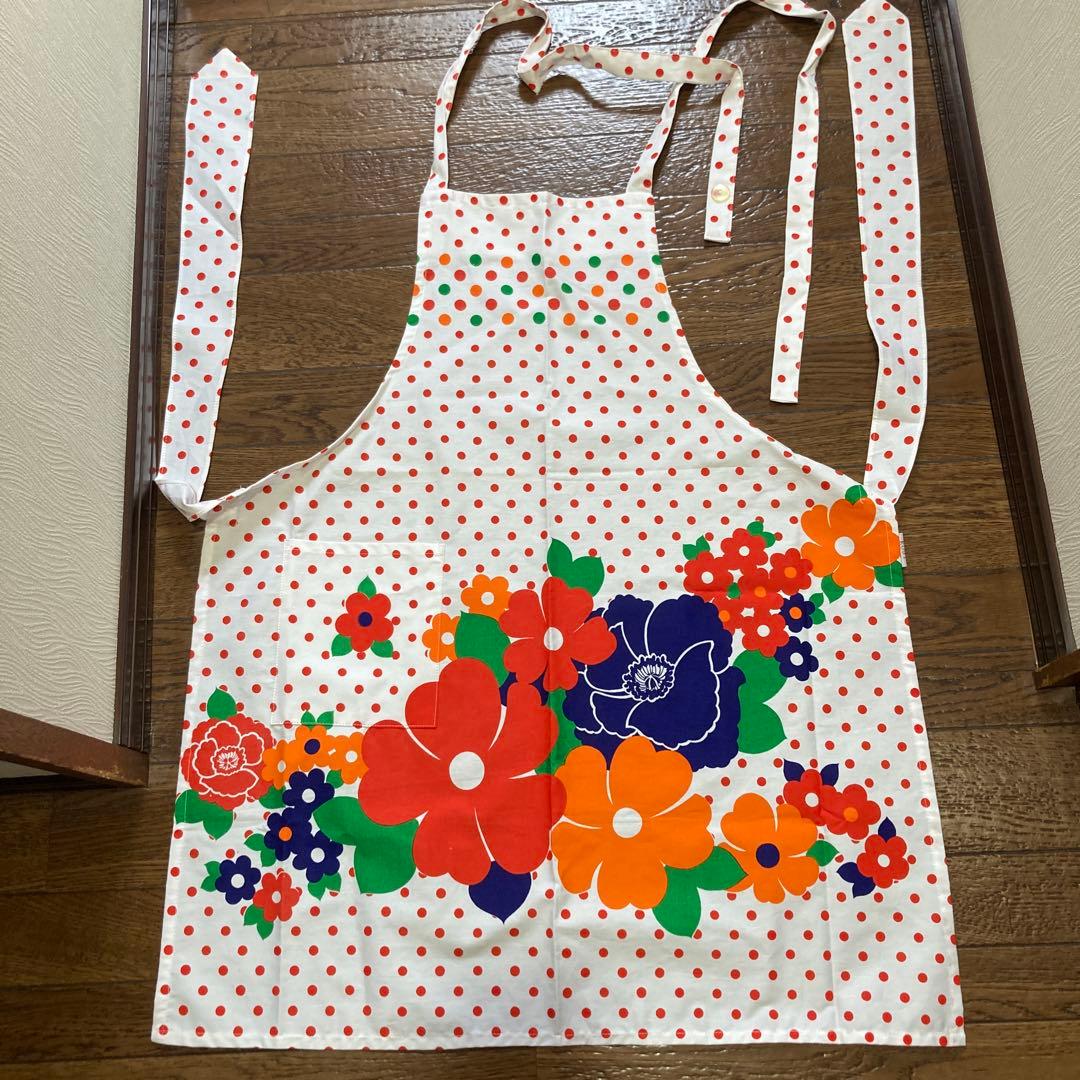 昭和レトロ エプロン - メルカリ
