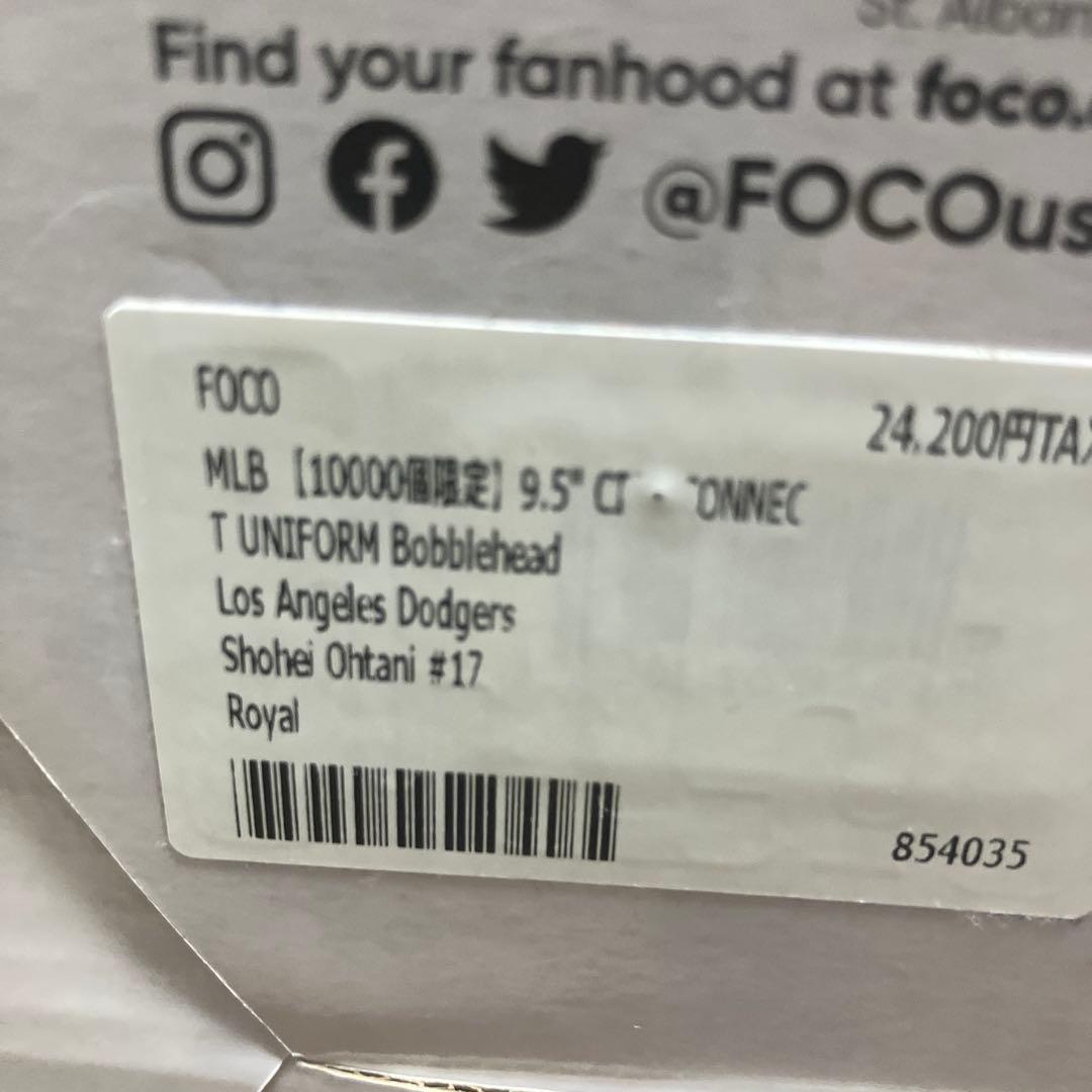 希少　FOCO BIG HEADS 大谷選手 フィギュア