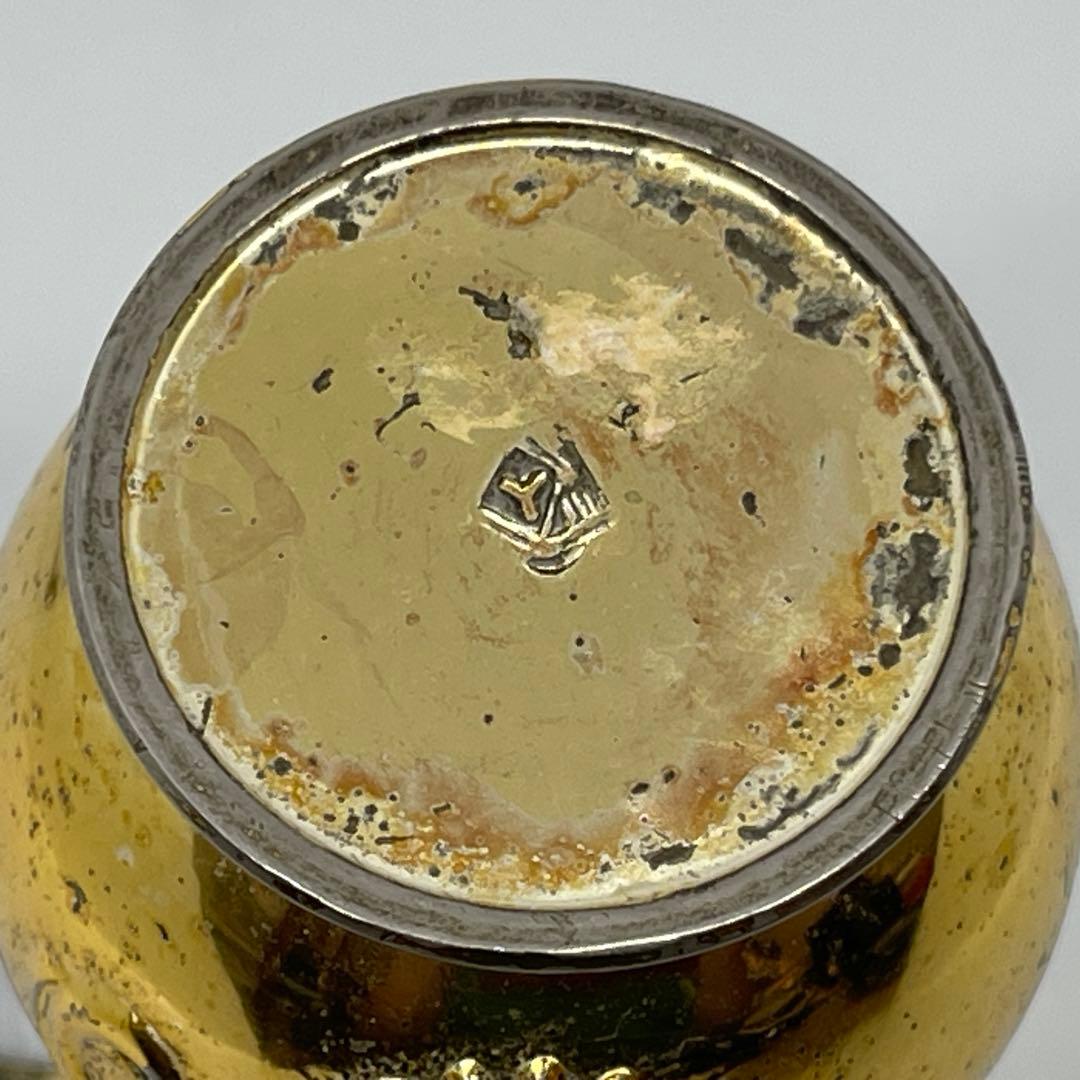 スターリングシルバー 製装飾花瓶 183.4g 銀製 1895年製 925