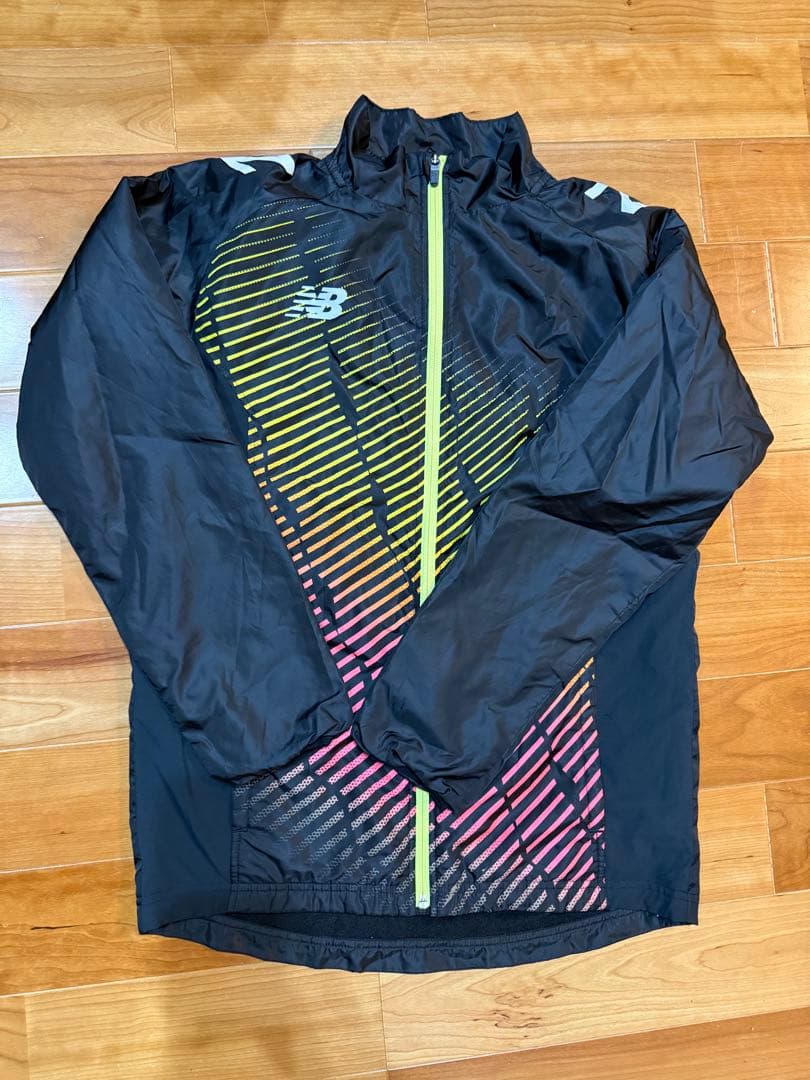 New Balance ピステ・ウィンドブレーカー M ブラック　上下セット　M