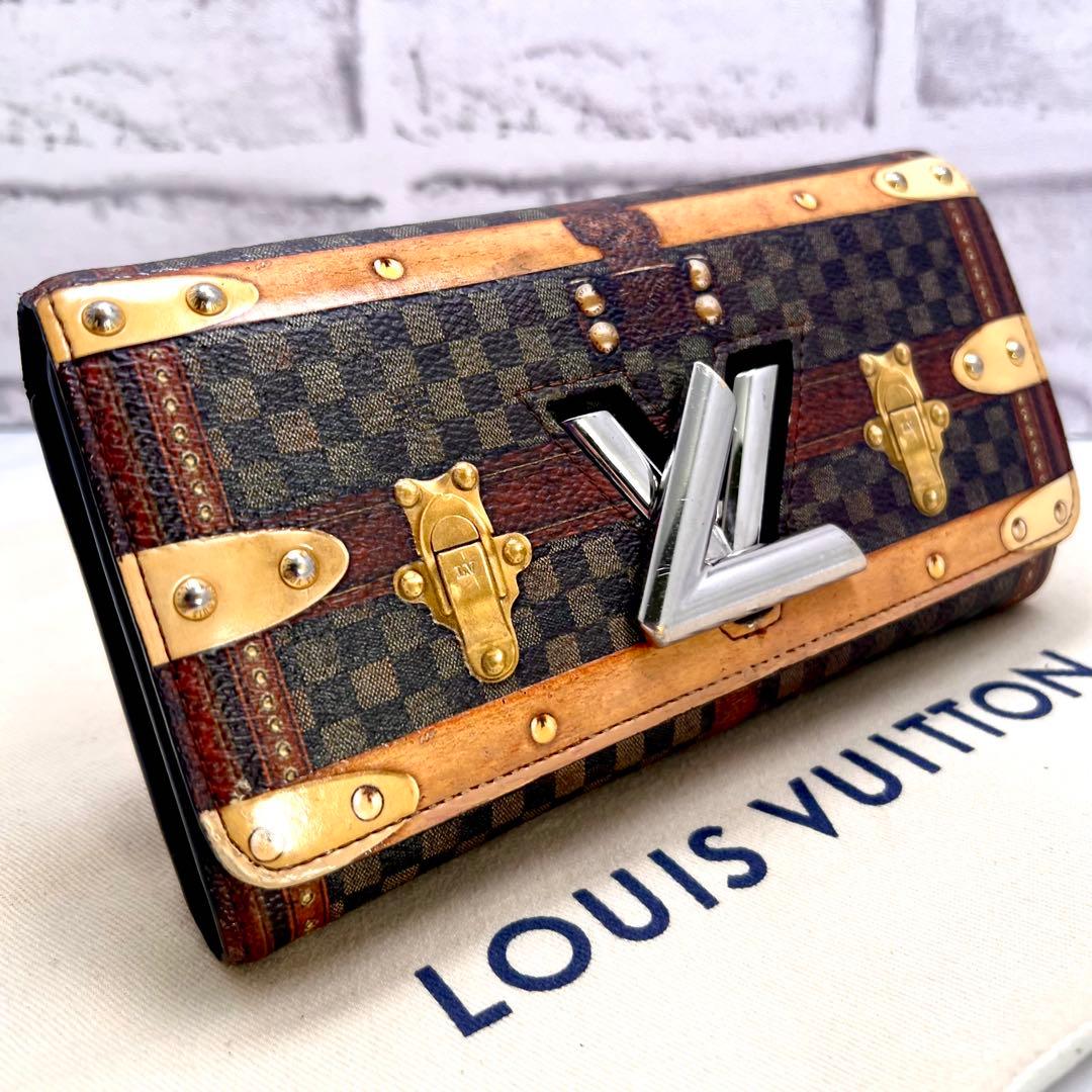 【美品】 ルイヴィトン ダミエ トランスフォームド ポルトフォイユツイスト