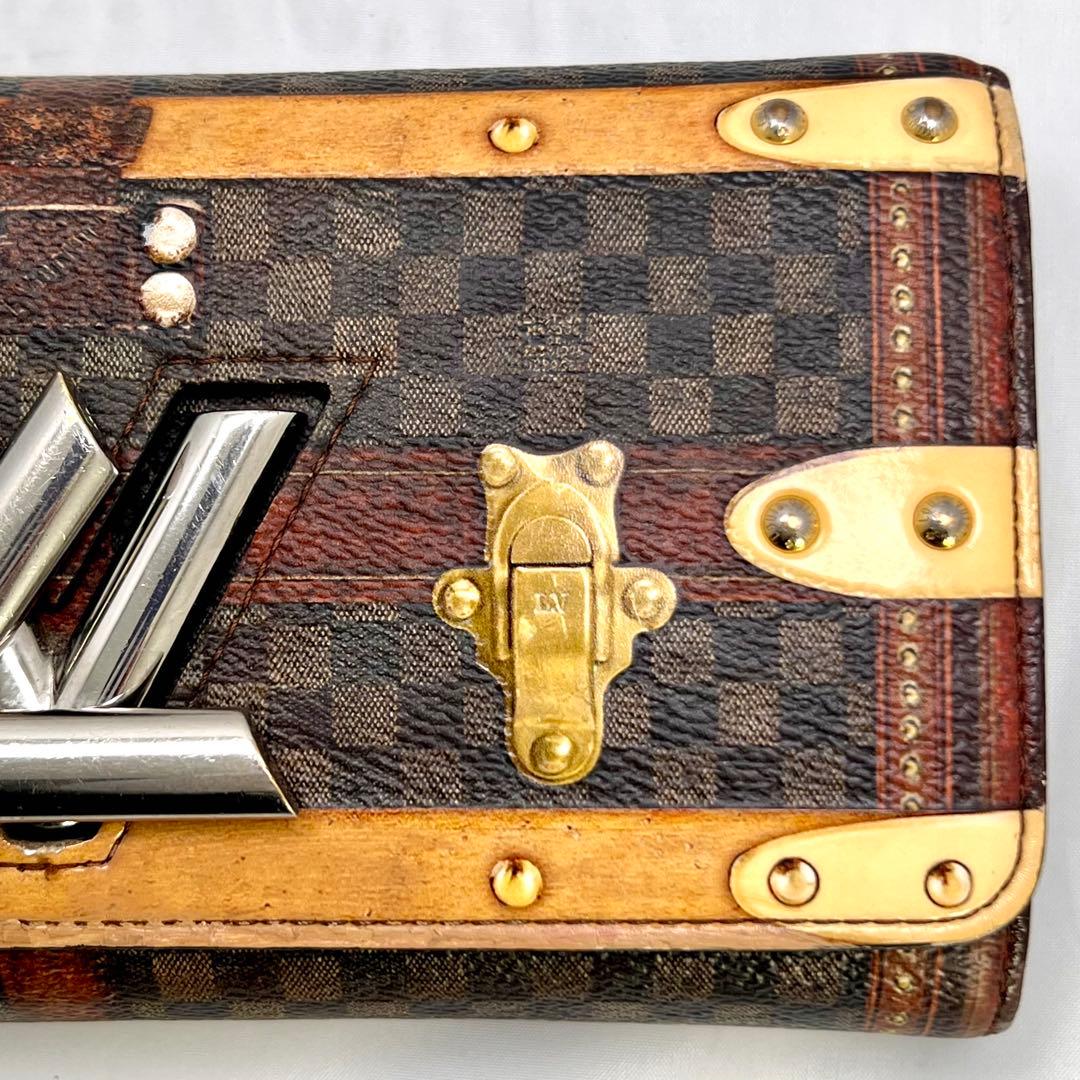 【美品】 ルイヴィトン ダミエ トランスフォームド ポルトフォイユツイスト