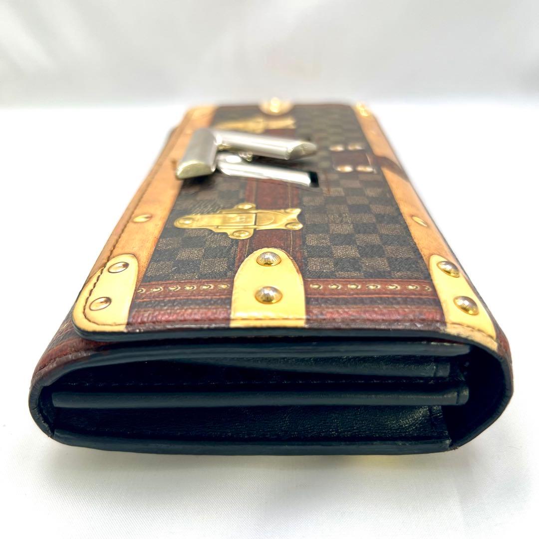 【美品】 ルイヴィトン ダミエ トランスフォームド ポルトフォイユツイスト