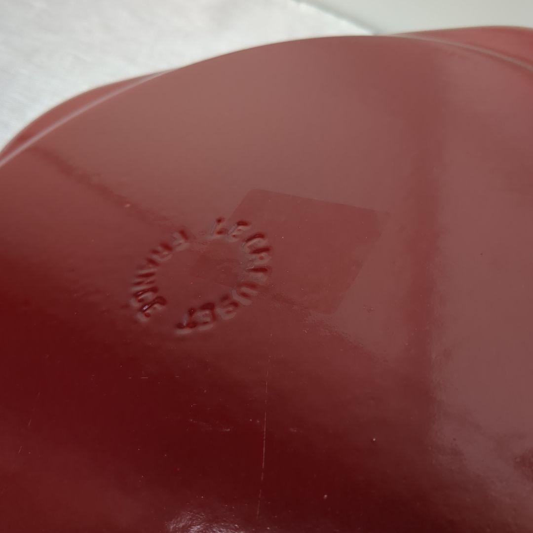 ル・クルーゼ　鋳鉄グリルパン　取り外し可能なハンドル付き　折りたたみ