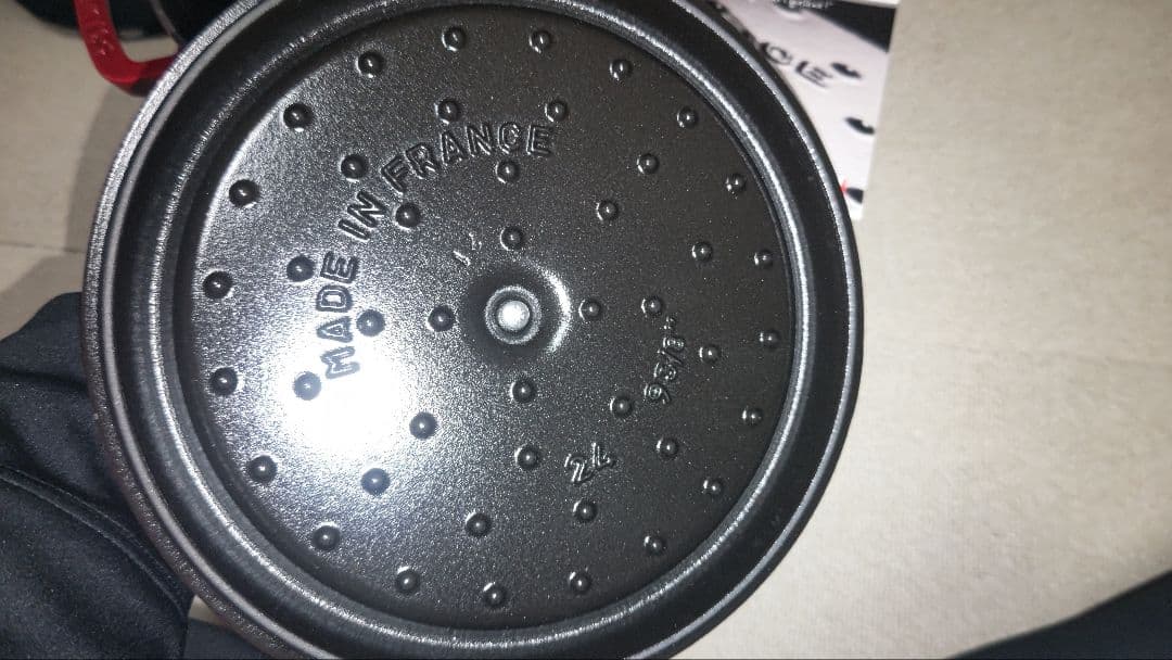 エ*ナ様 ストウブ　ピコココット　ラウンド　24㎝　チェリーレッド　40509-