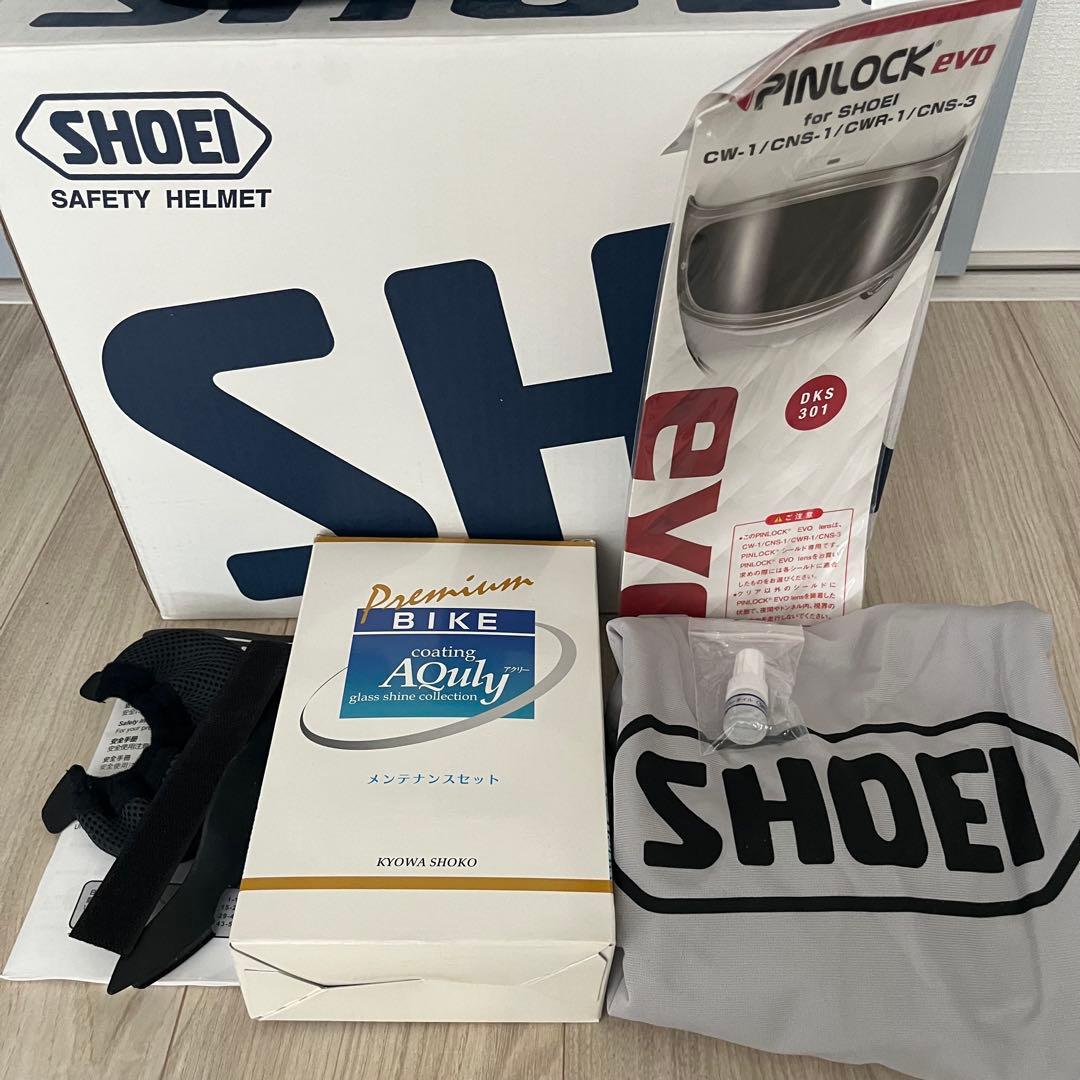 【美品】SHOEI ヘルメットZ-7 マットブラック　XXL