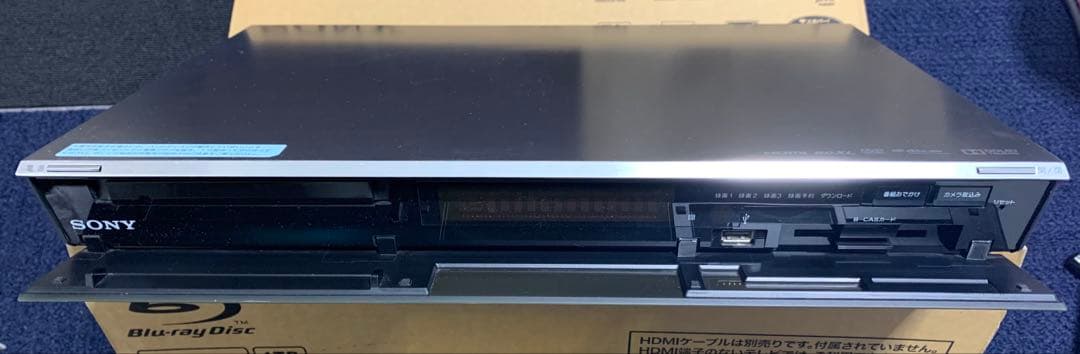 SONY BDZ-ET1000 ブルーレイレコーダー 1TB 3チューナー搭載