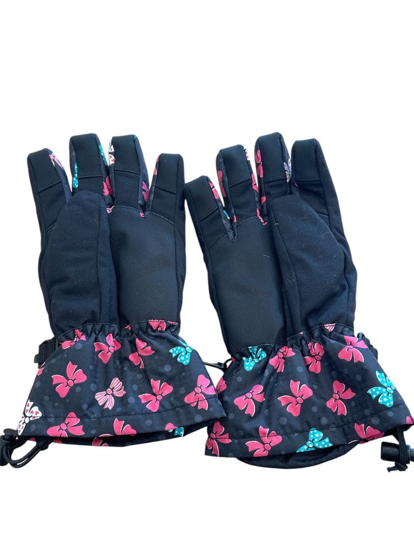 キスマーク スキーウェアセット（ピンク）ゴーグル、手袋付き