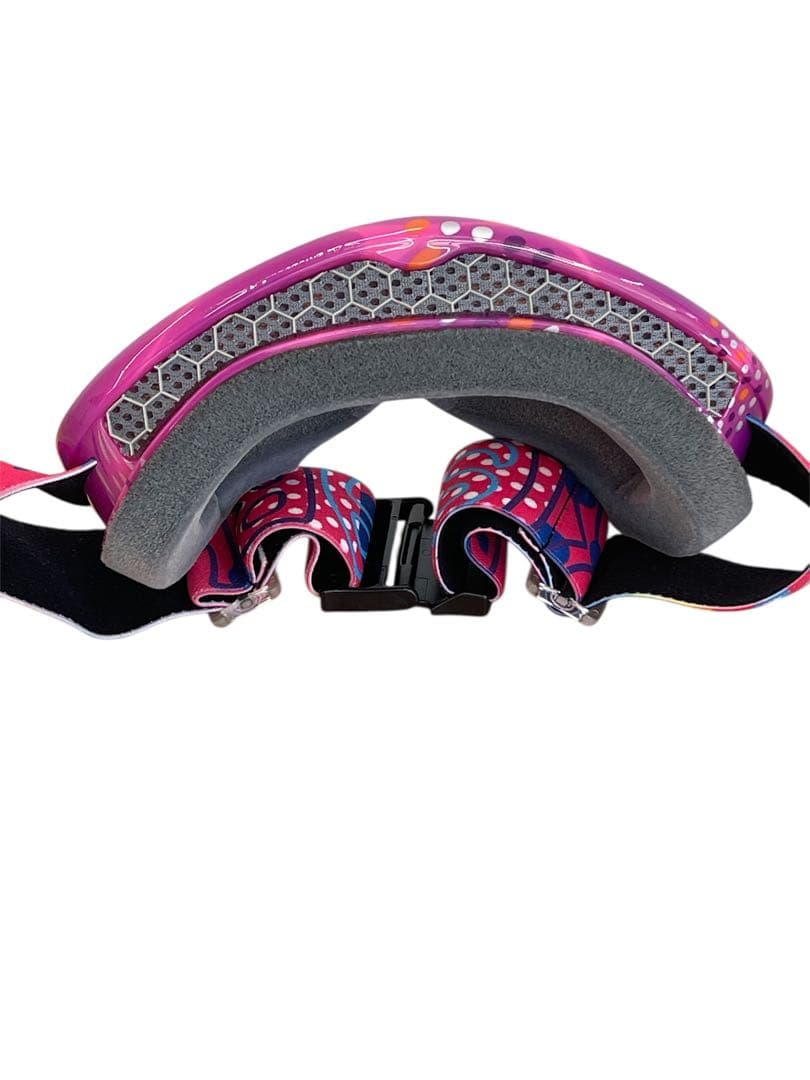 キスマーク スキーウェアセット（ピンク）ゴーグル、手袋付き