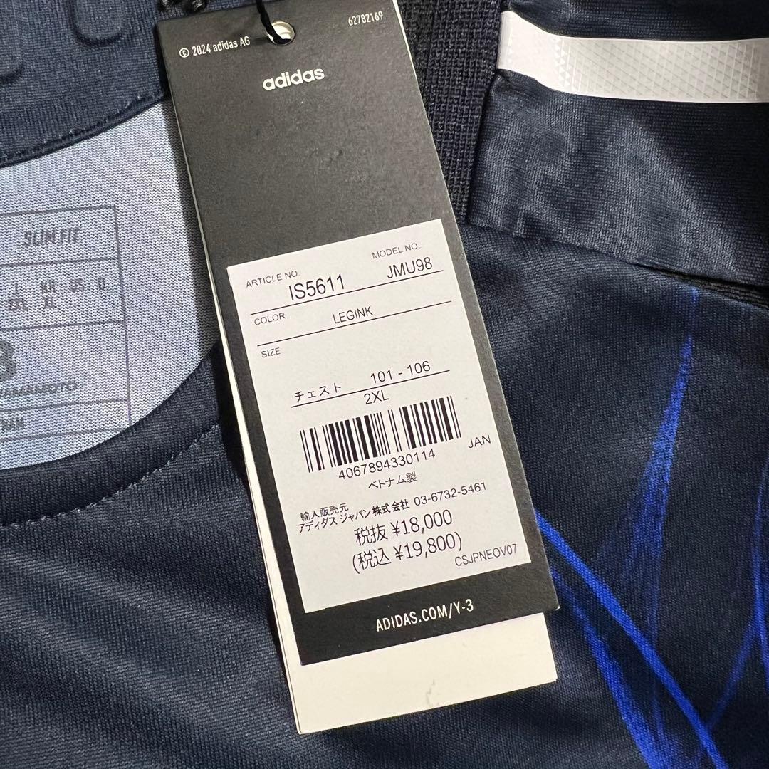 新品 日本代表 ホーム　オーセンティック　長袖ユニフォーム 2024 Y-3