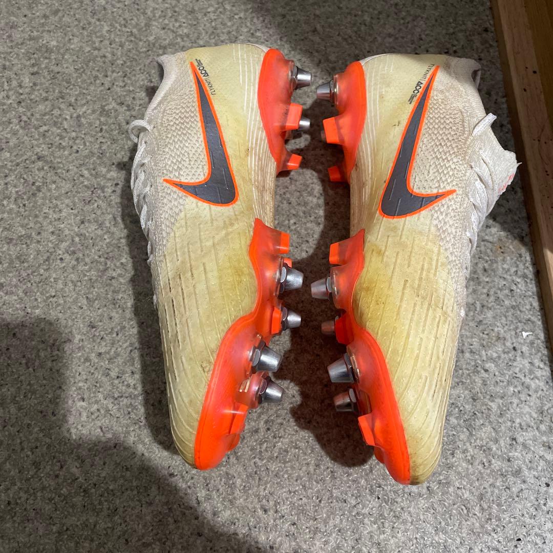 Nike Vapor サッカーシューズ スパイク ホワイト/オレンジ