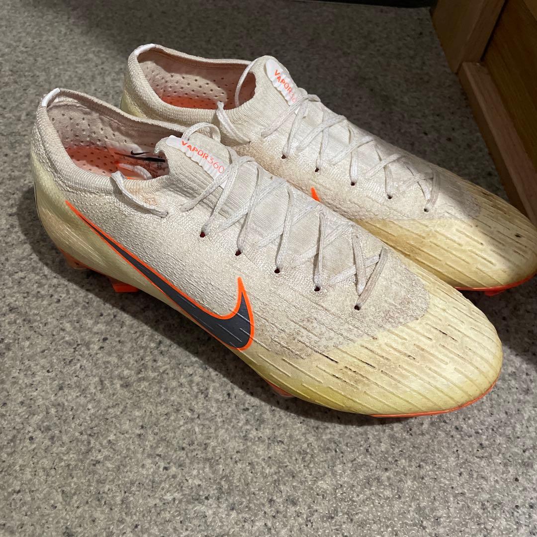 Nike Vapor サッカーシューズ スパイク ホワイト/オレンジ